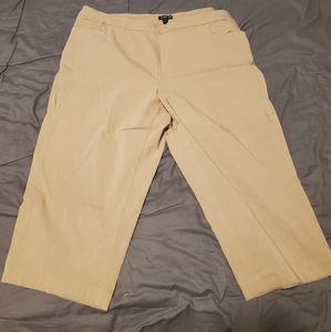 Khaki Capris